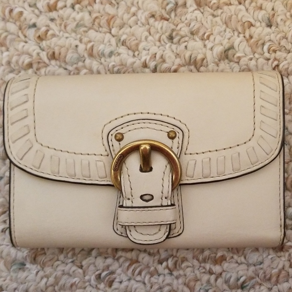 3 fold Coach wallet